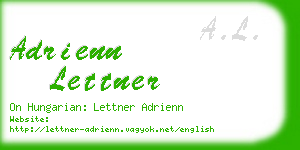 adrienn lettner business card